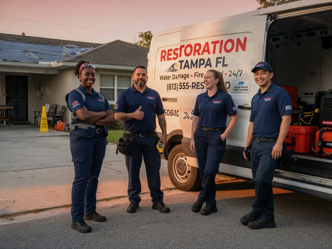 Water Damage Restoration company in Brinson, GA